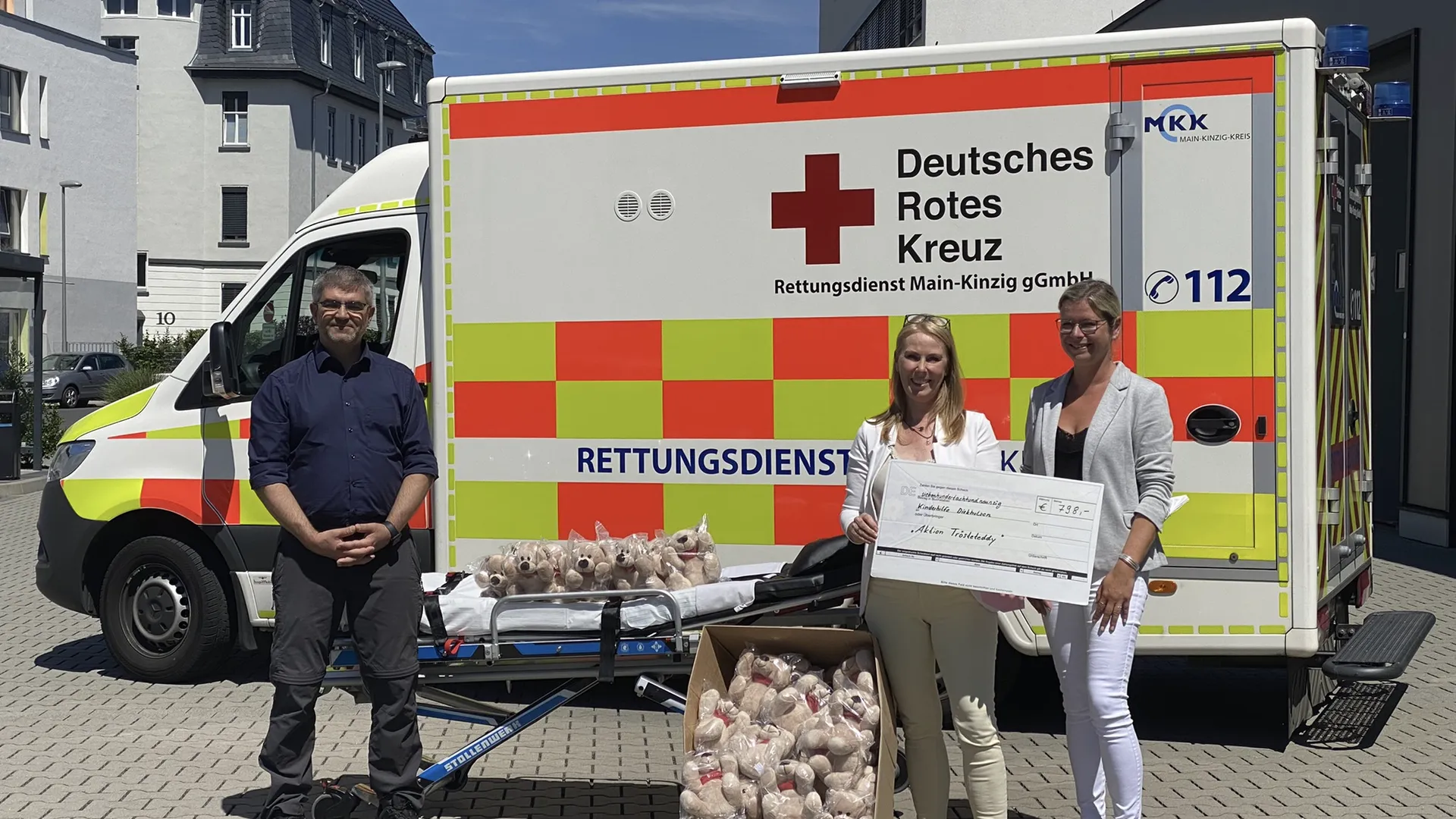 2022 Mai Tröste Teddy Kinderhilfe Diekholzen (Rotes Kreuz Hanau) 797,00 €